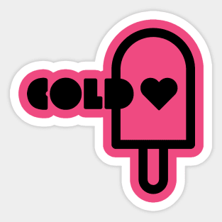 Cold Heart Sticker